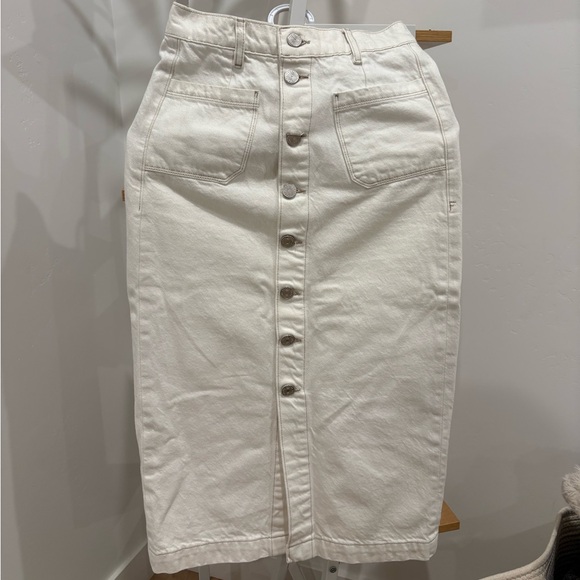 Frame Denim Dresses & Skirts - Frame Denim Off-White Skirt